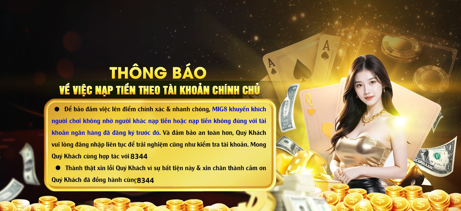 Hình ảnh quảng cáo của mcw777 hiển thị nền tảng và các lợi ích