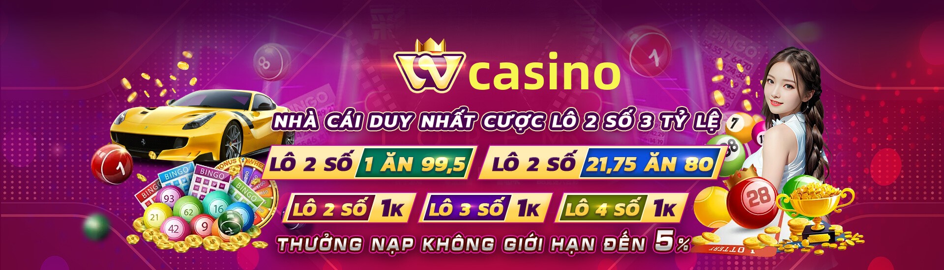 Hình ảnh quảng cáo của mcw777 hiển thị nền tảng và các lợi ích